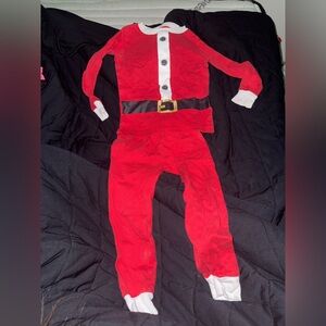 Carter's Red and White Santa Pajama set